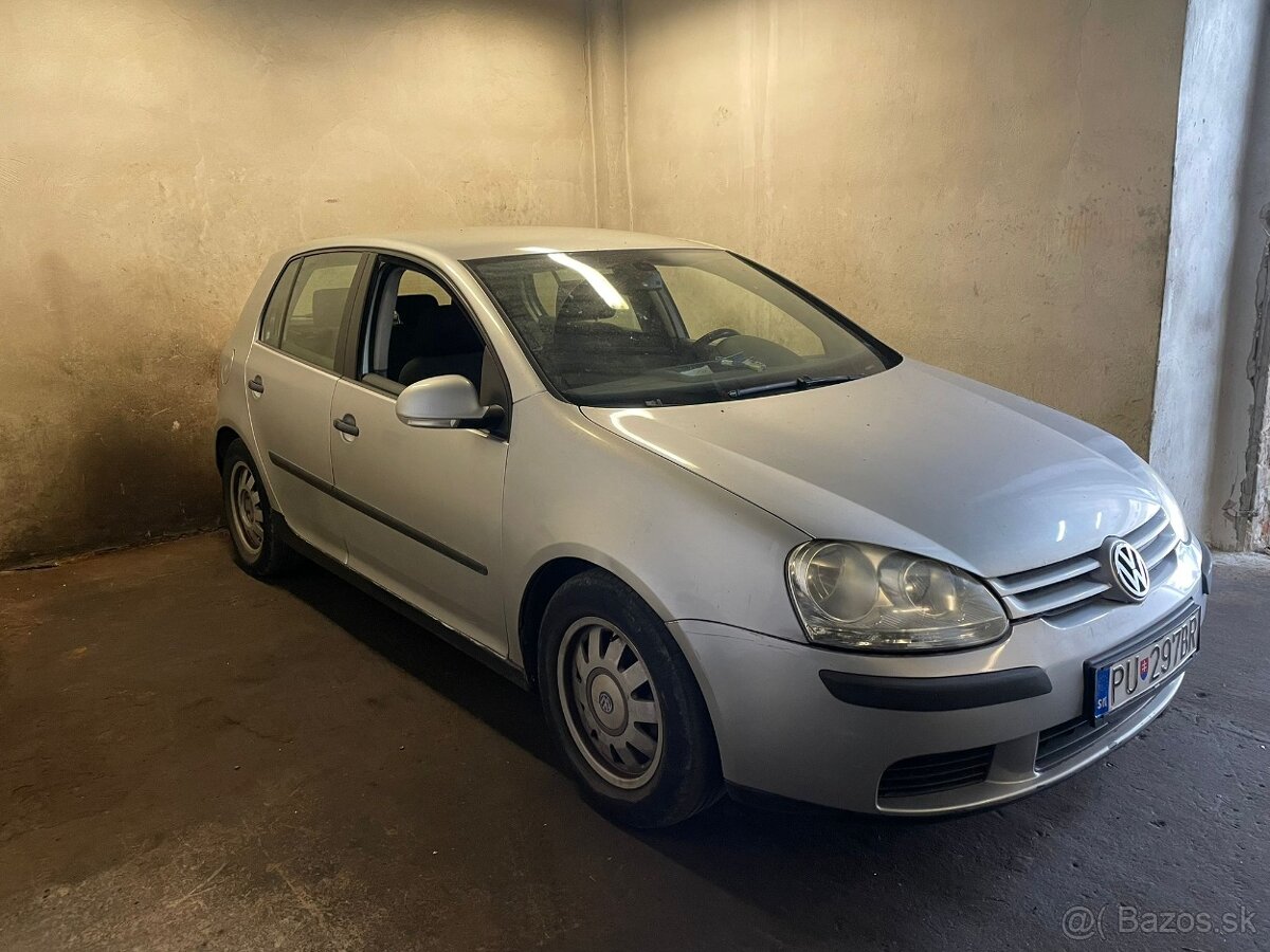 vw golf 5 1.9tdi 77kw , rok vyroby 2005