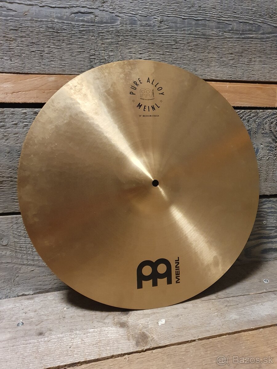 crash Meinl Pure Alloy medium 19"