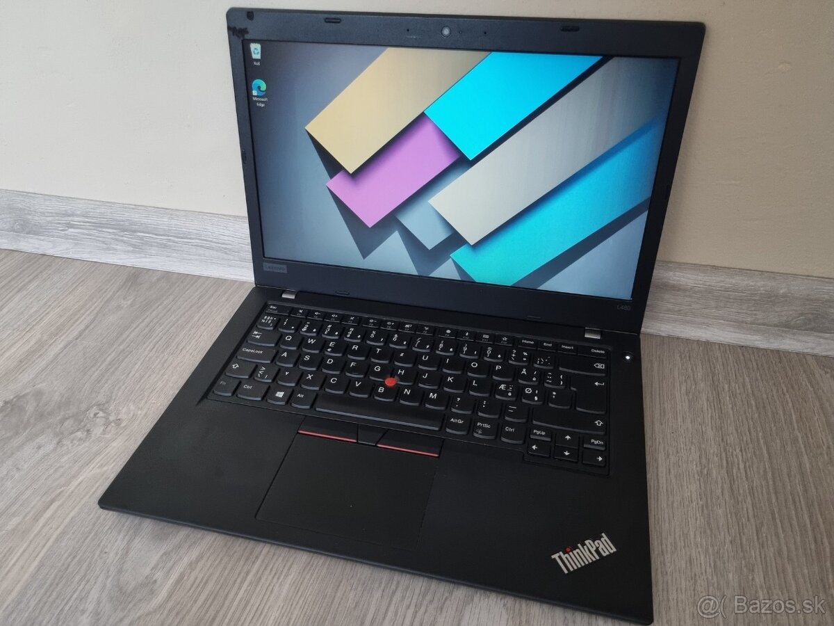 ▼Lenovo ThinkPad L480 - 14" / i5-8250U / 8GB / SSD / ZÁR▼