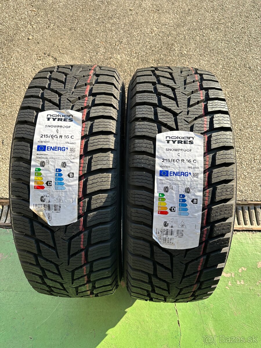 215/60 R16C 103/101T NOKIAN SNOWPROOF