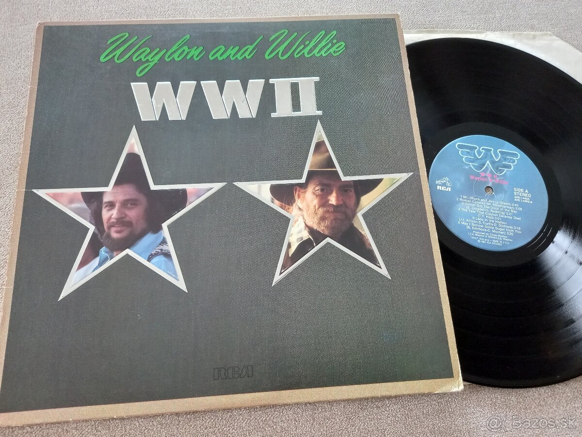 Willie NELSON = Waylon and Willie  „WW 2“ /RCA 1982/ special