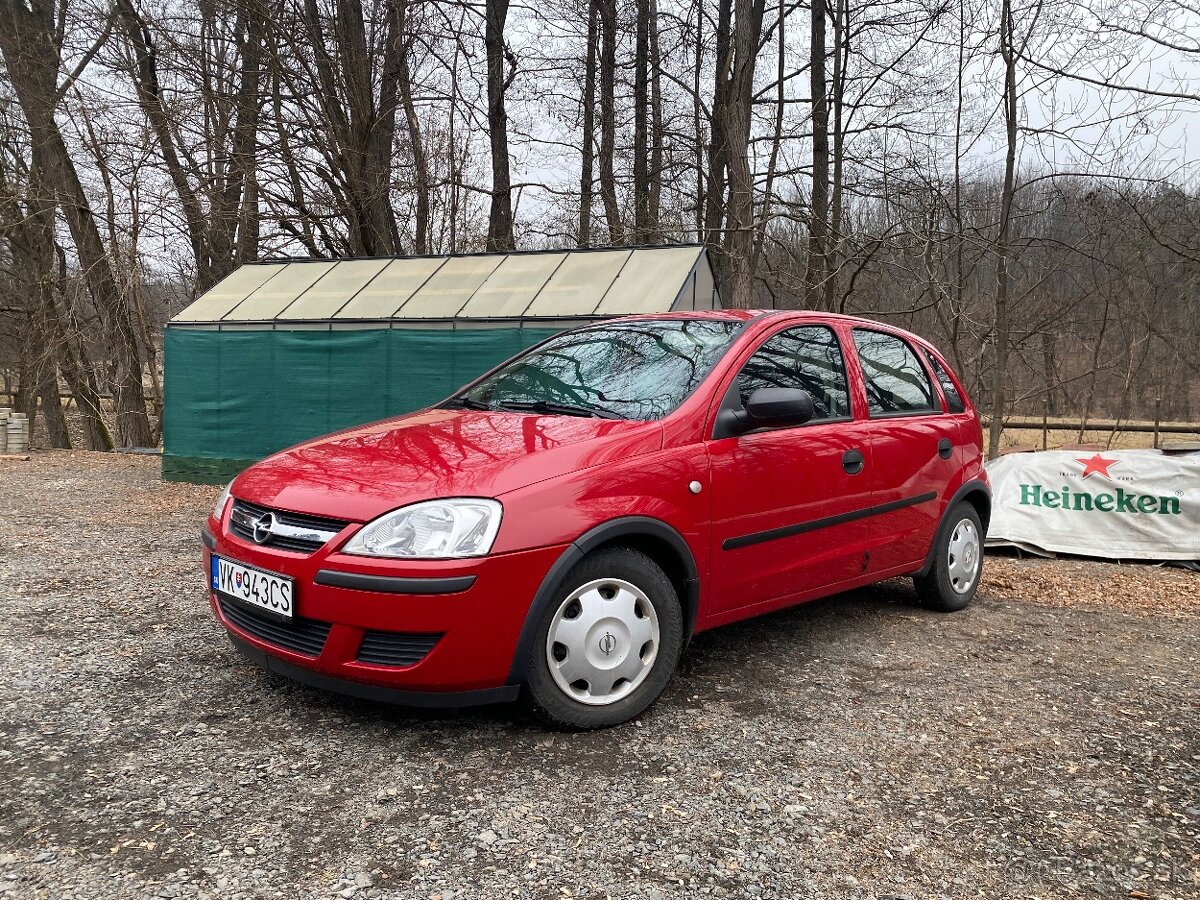 Predám opel corsa C v pôvodnom nezničenom stave