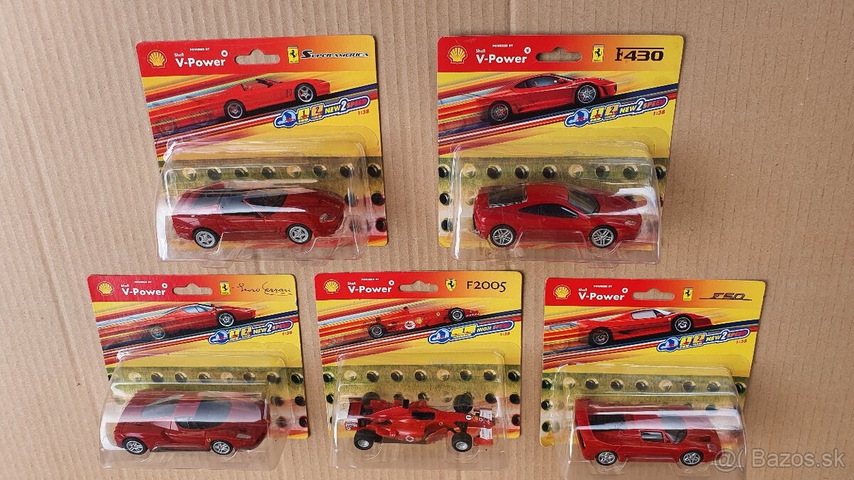 Modely Ferrari M1:38