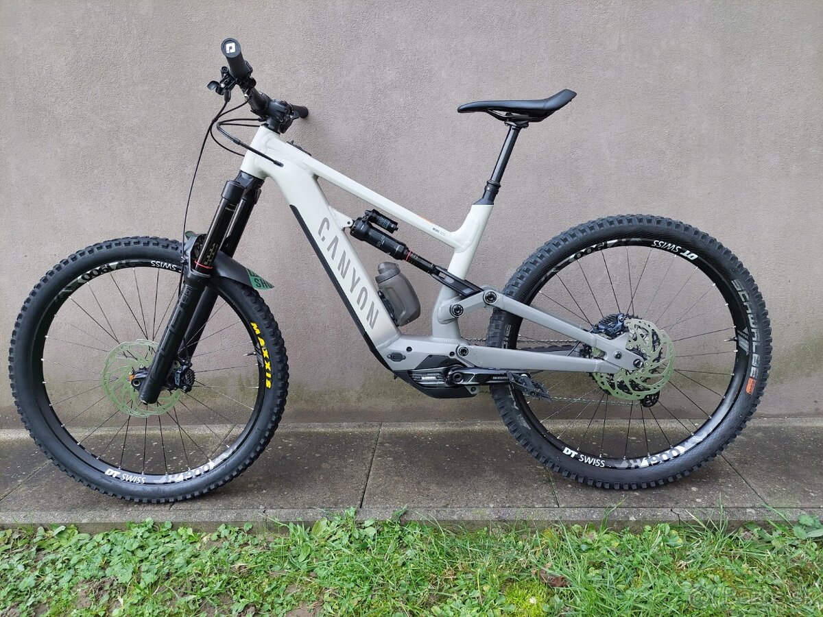 Elektrický super enduro bicykel Canyon Torque:ON 8