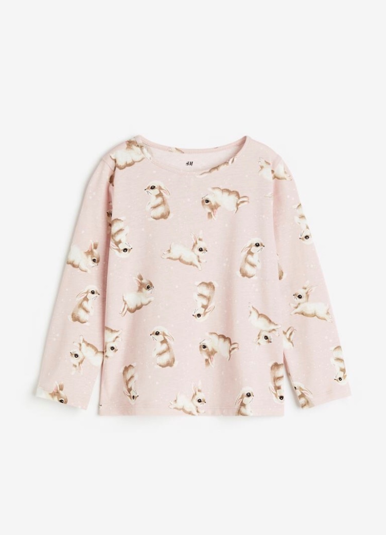 H&M tričko s dlhými rukávmi 134/140