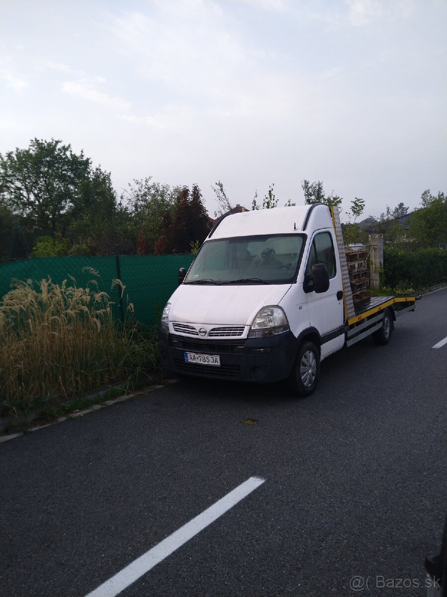 Nissan interstar 2,5 dci 120, odtahovka