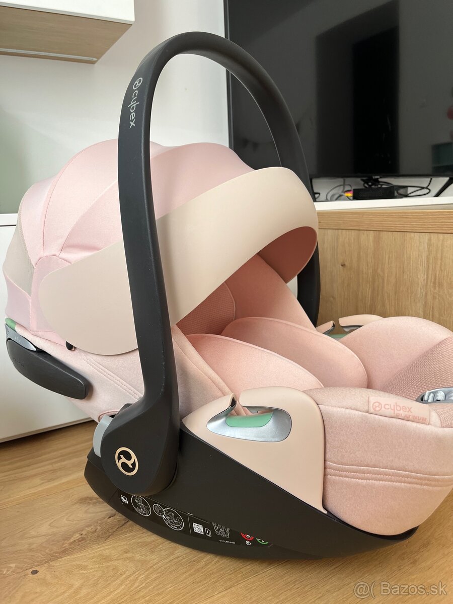 Vajíčko cybex Cloud T+ peach pink