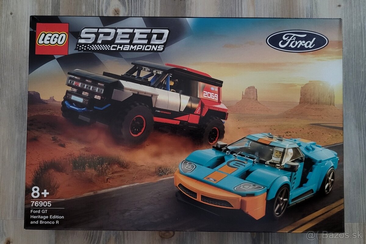 LEGO - Ford GT Heritage Edition a Bronco R - 76905