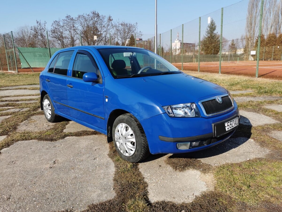 SKODA FABIA 1,4 MPI 50KW R.V. 2002