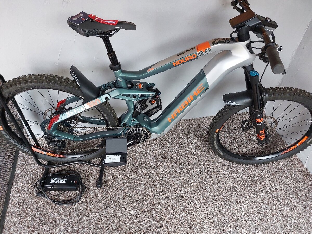 Top ebike Haibike Xduro Nduro 8.0 i630Wh HB Flyon "L"