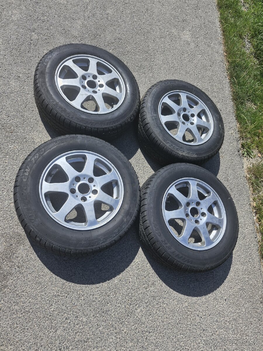 Elektróny 5x112 R15 nove pneu 195/65R15