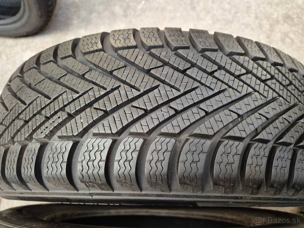 185/60 r16 zimné 4 ks PIRELLI dezén 9,3 - 8,1 mm