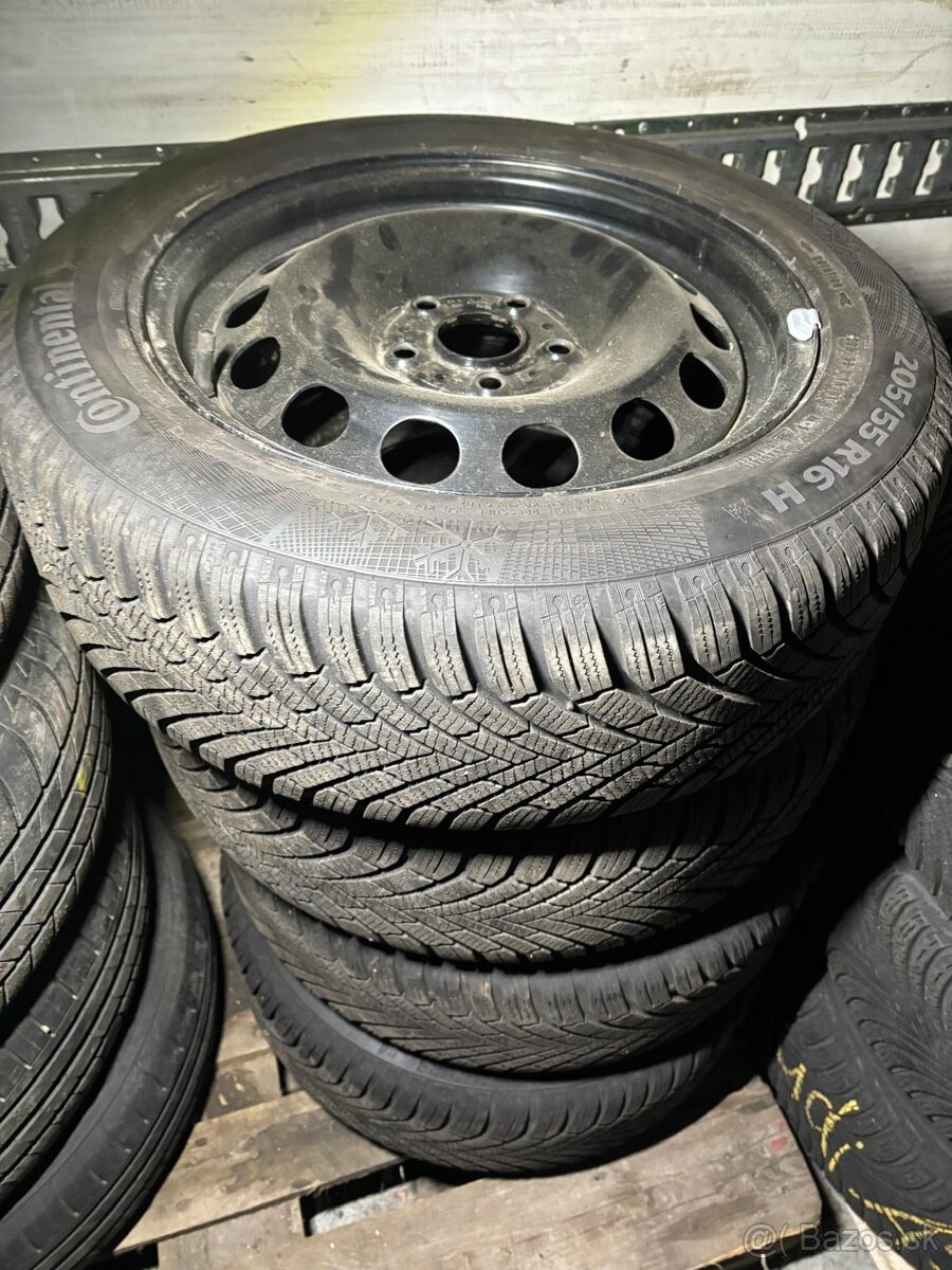 Zimne pneumatiky Continental 205/55 R16