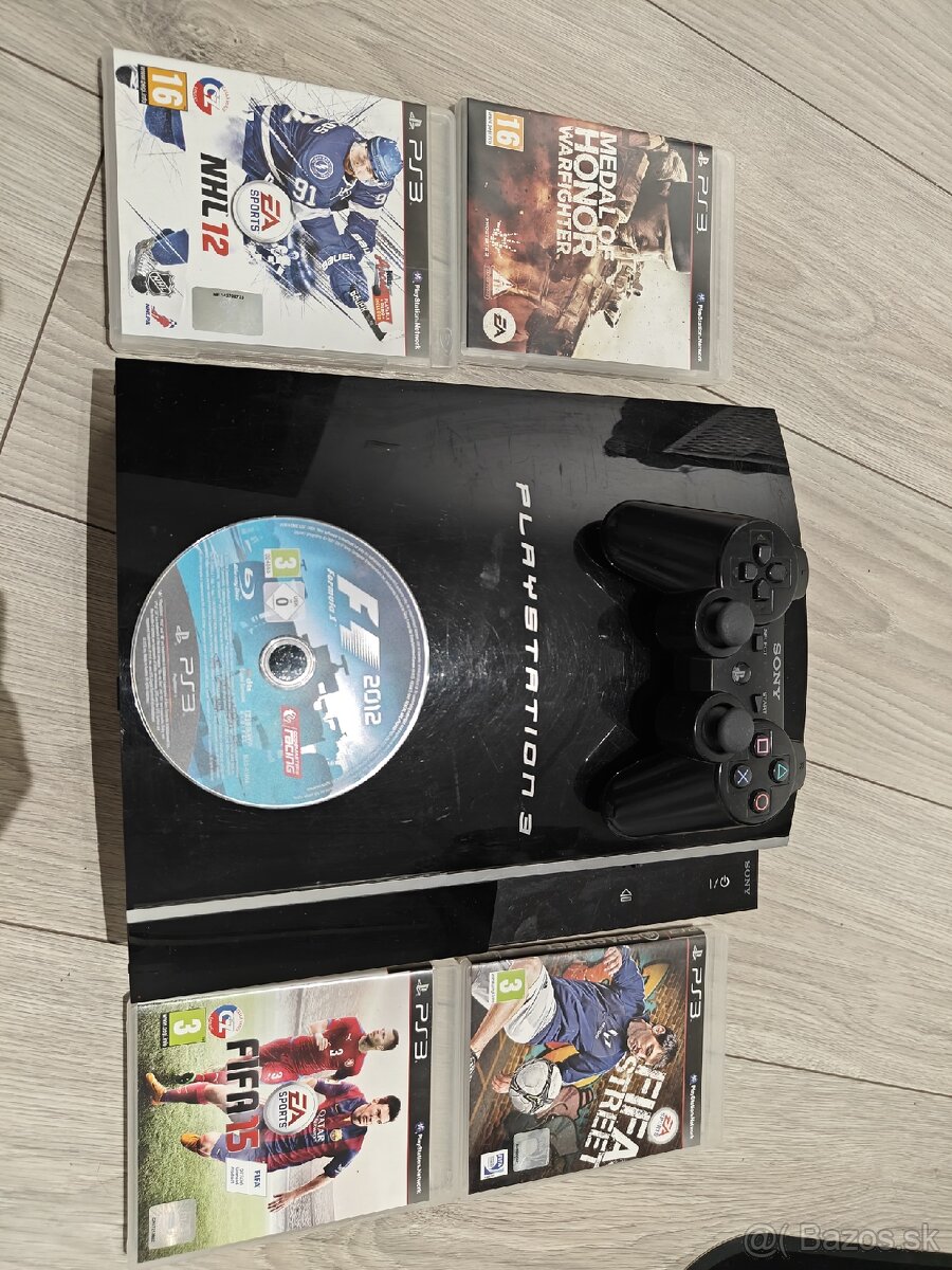 Playstation 3 80GB + 5 hier