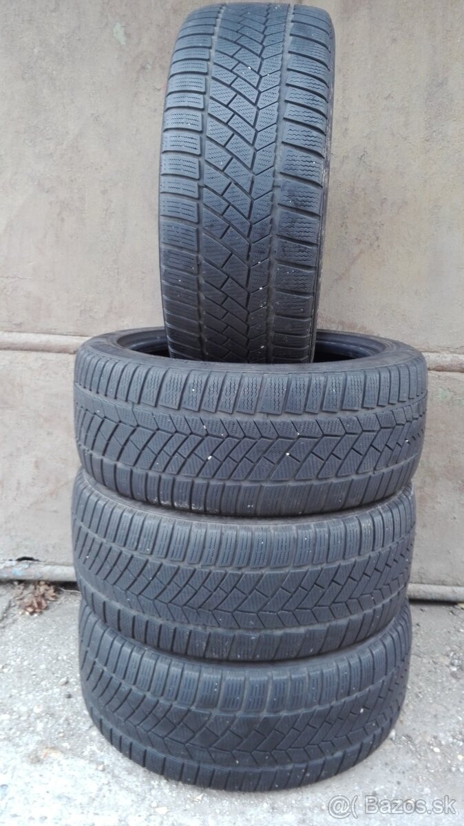 Predám 4-Zimné pneumatiky Continental Contiwnt 245/45 R18