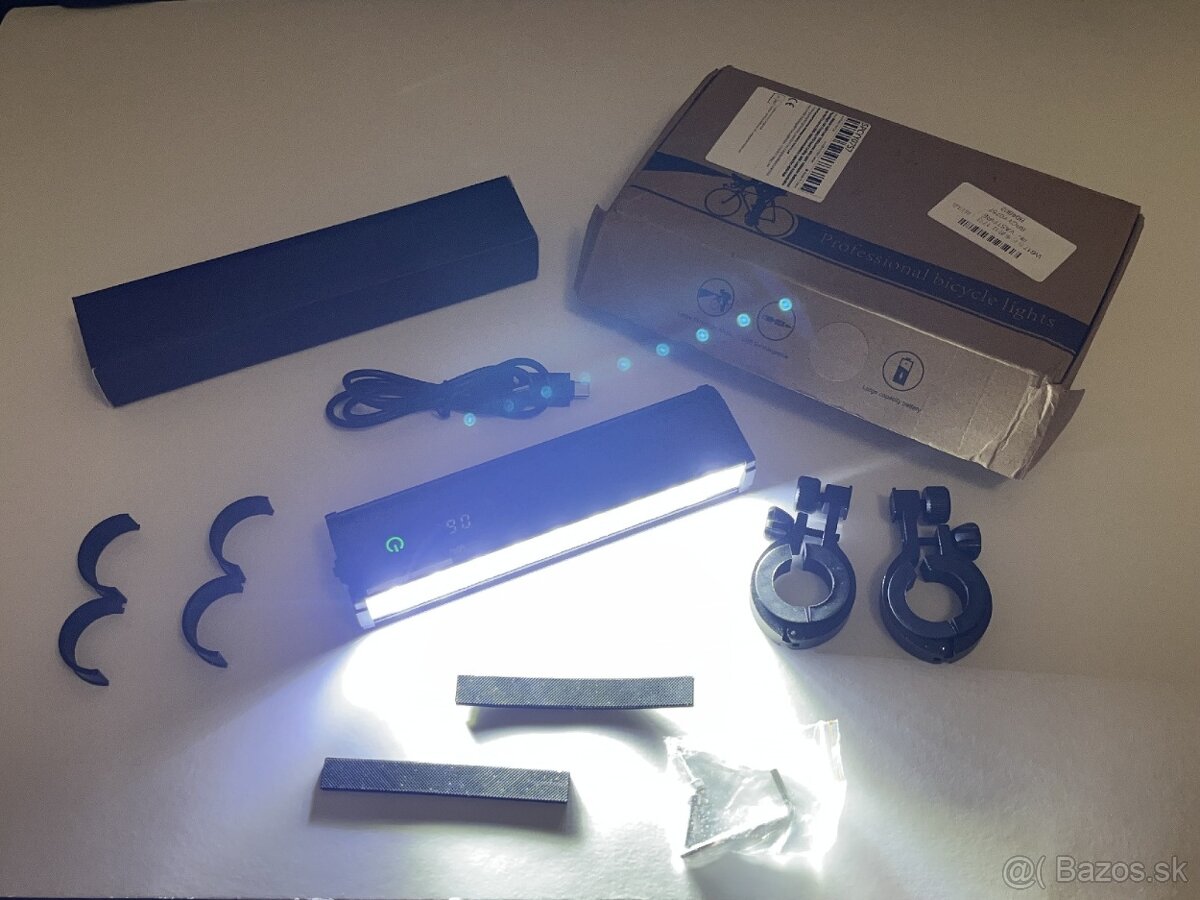 LED svetlo na bicykel 10000 lumenov