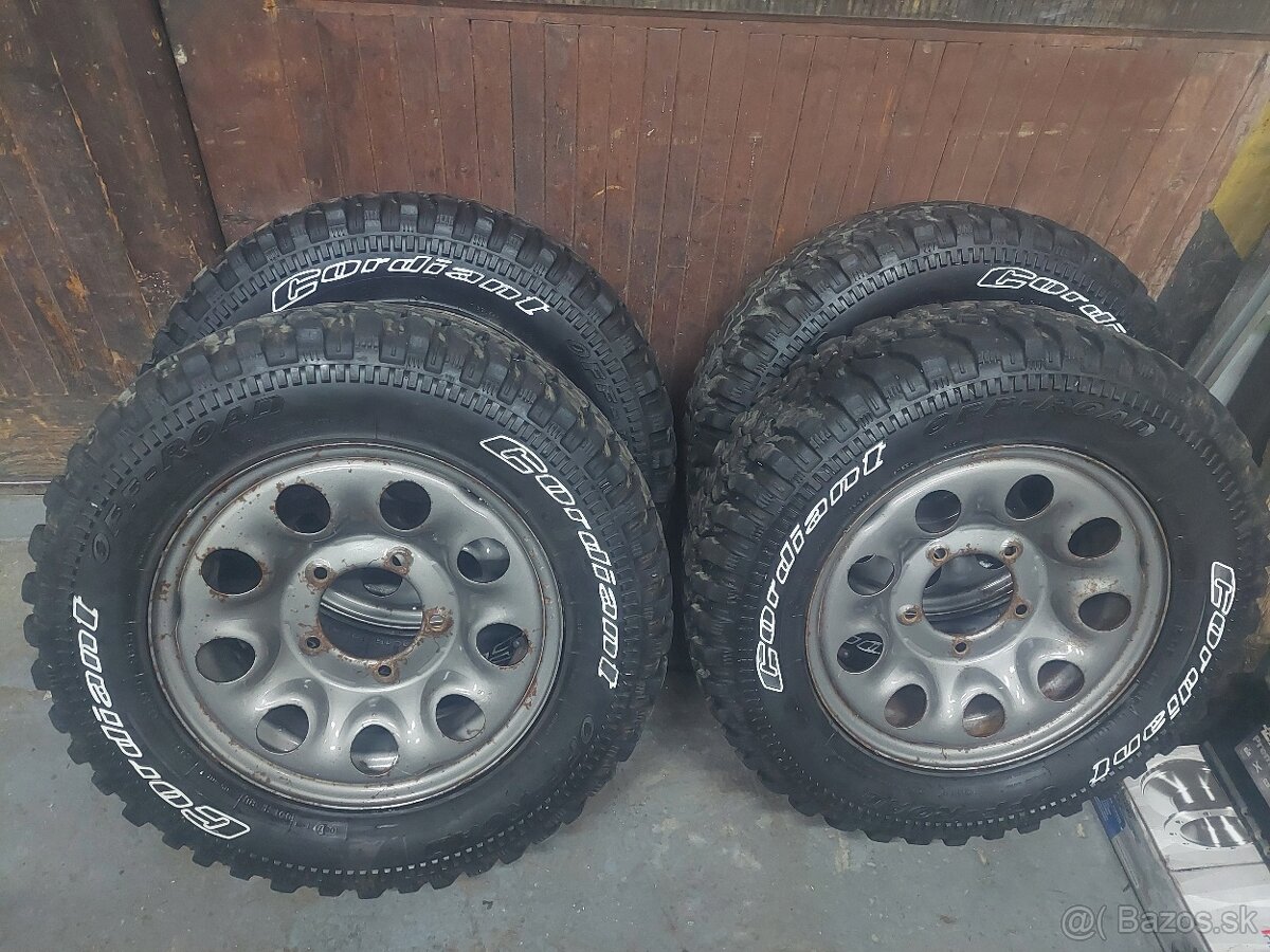 Disky 5x139,7 Vitara 205/70 R15