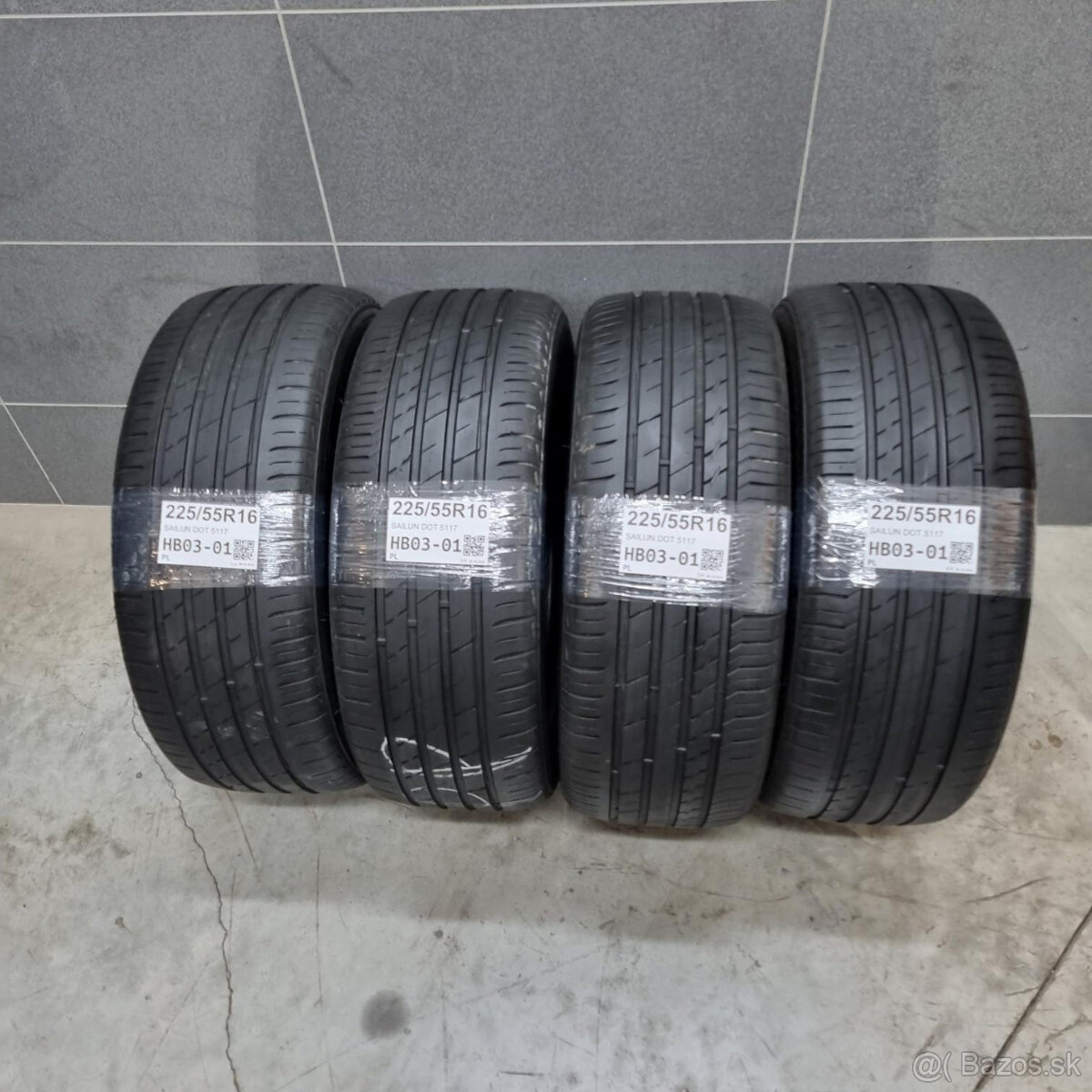 Letné pneumatiky 225/55 R16 SAILUN DOT5117