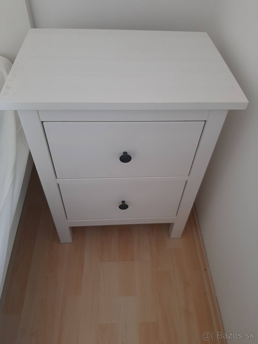 predám skrinku HEMNES IKEA biela 2 zásuvky