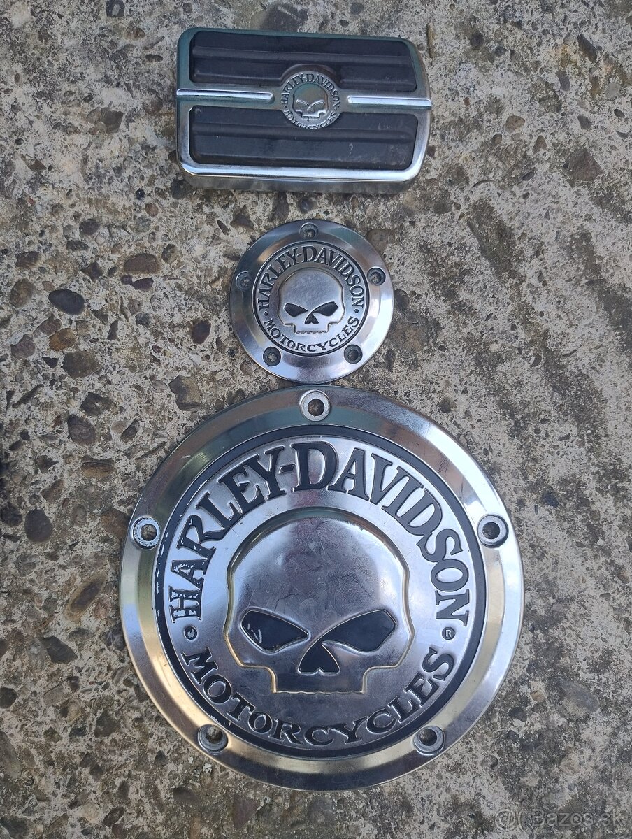 HARLEY DAVIDSON WILLIE G SKULL COVERS