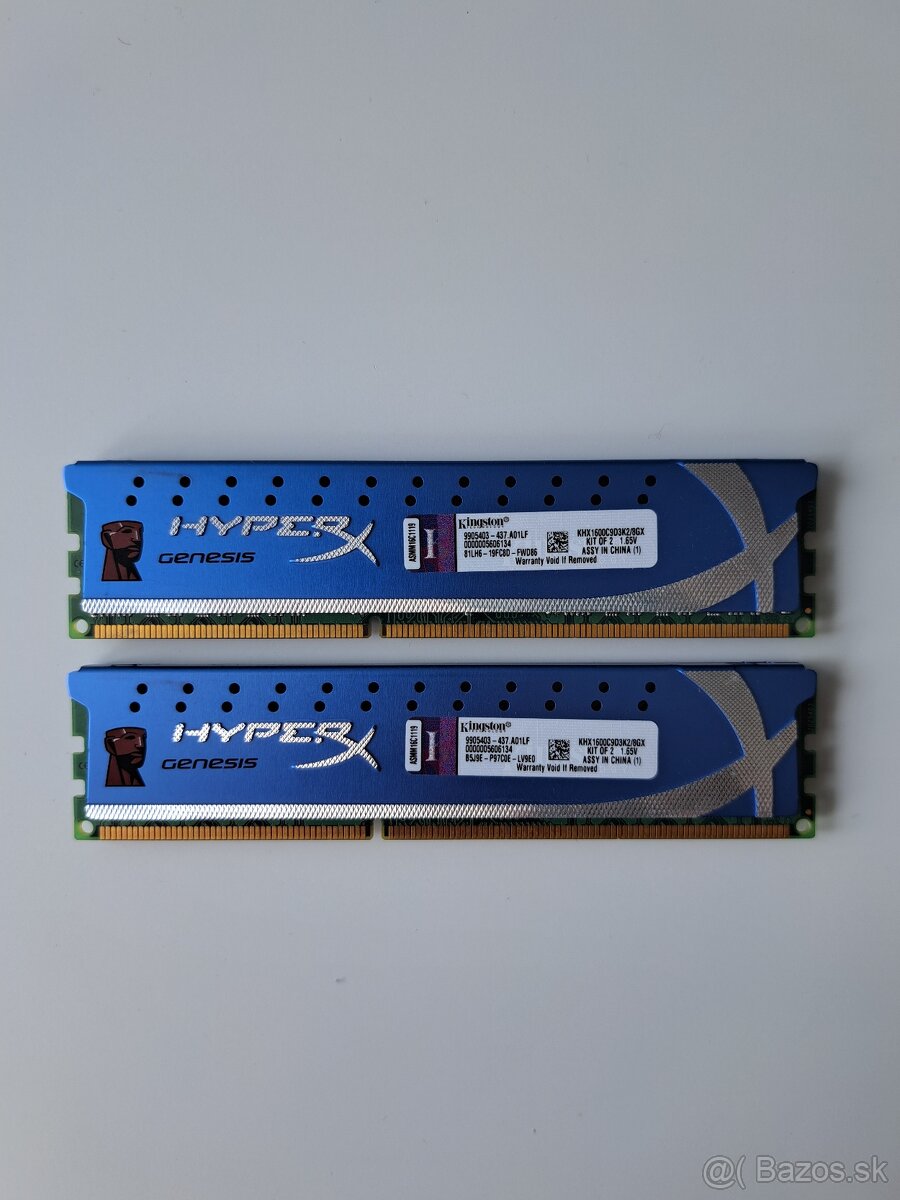 RAM Pamäť - HYPERX GENESIS KHX1600C9D3K2/8GX