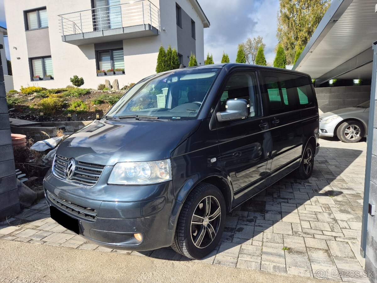 Volkswagen T5 Multivan 2,5TDI 96KW 4MOTION odpocet DPH