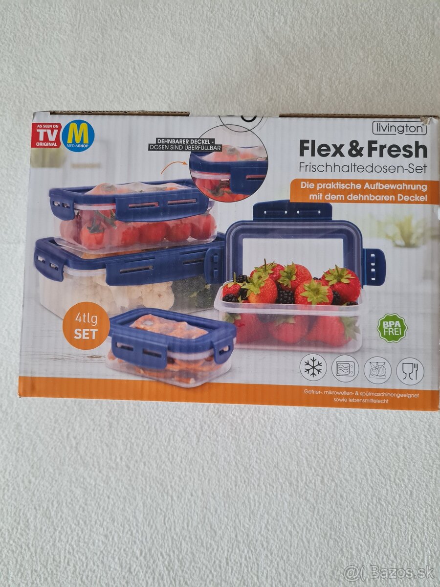 livington Flex&Fresh,sada 4 misiek