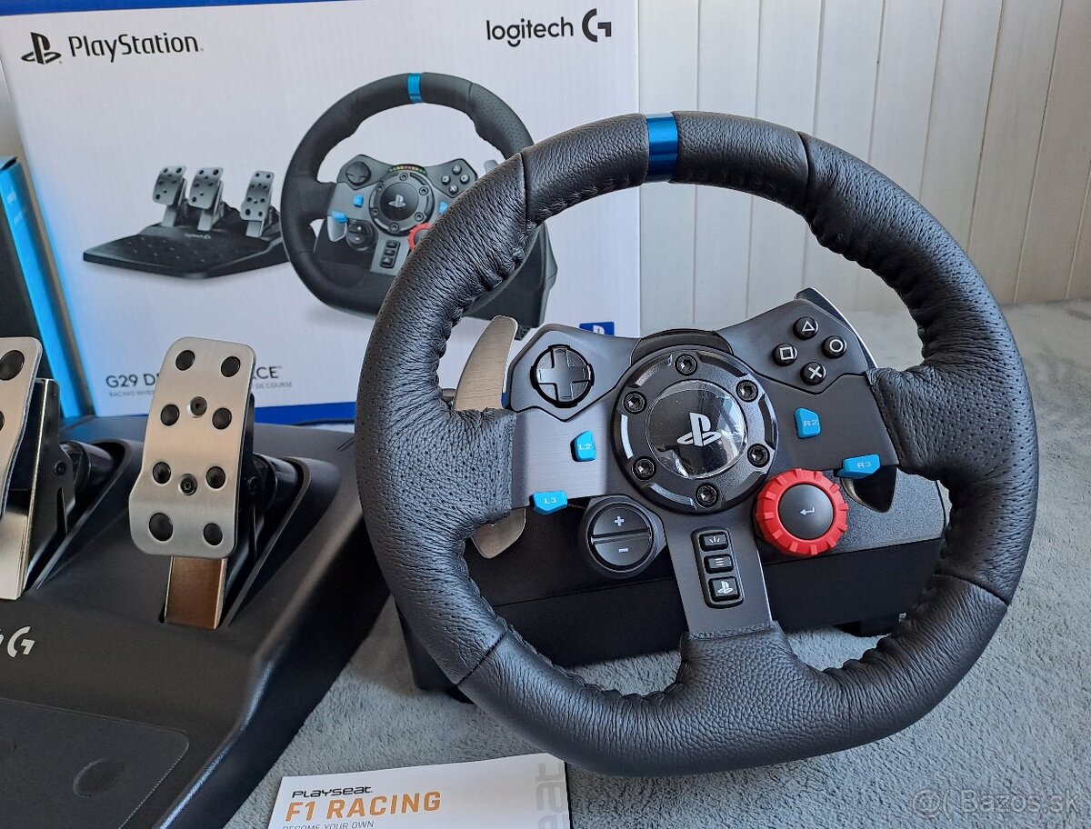 Volant s pedálmi a radiaca páka Logitech G29 Driving Force