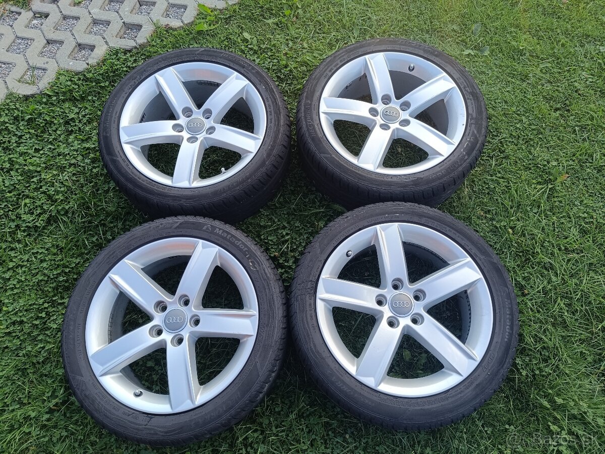 Kolesá originál Audi Ronal 5x112 r17 225/45 letné