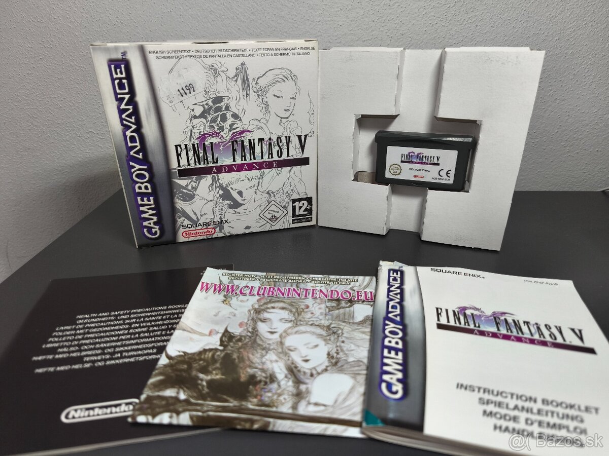 Final Fantasy V Advance Gameboy