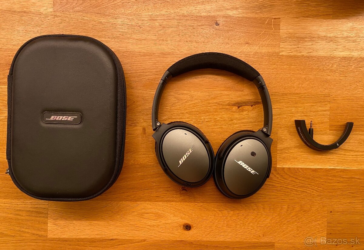 bose quietcomfort 25 + Bluetooth adaptér