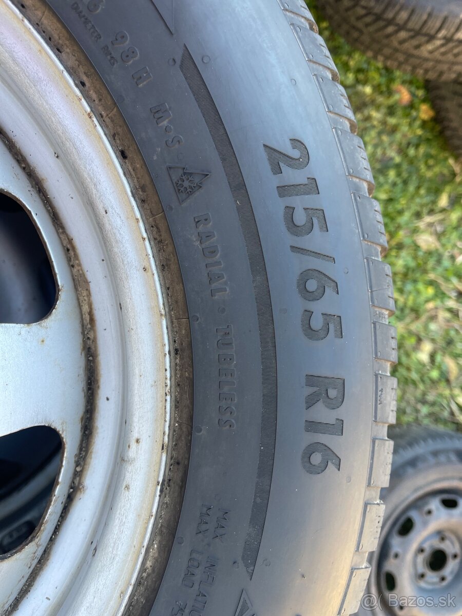 5x114,3 zimná sada nove pneu 215/6 R16