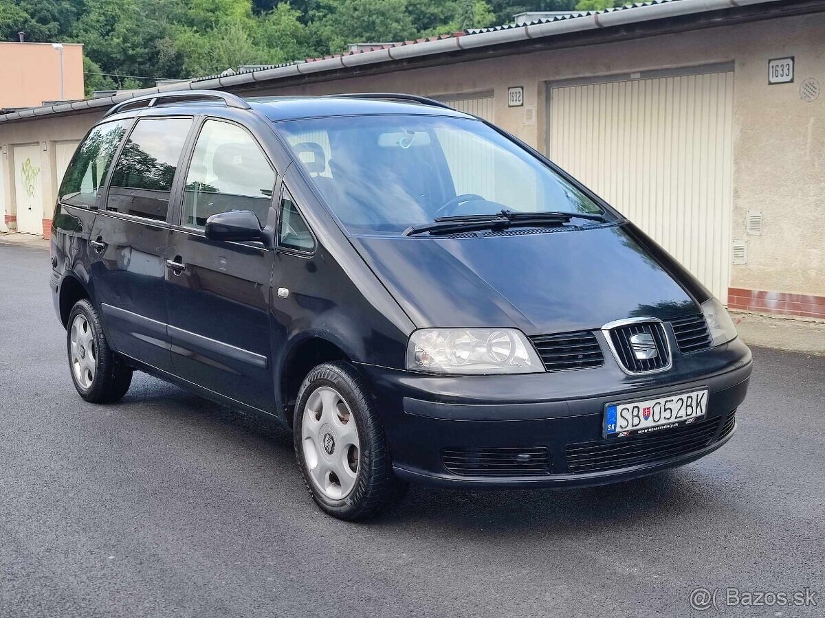 Seat Alhambra 2003 benzín -lpg,7 miestna ,predám -