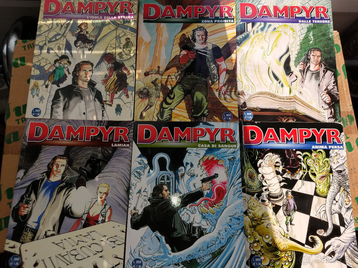 TALIANSKY KOMIKS DAMPYR