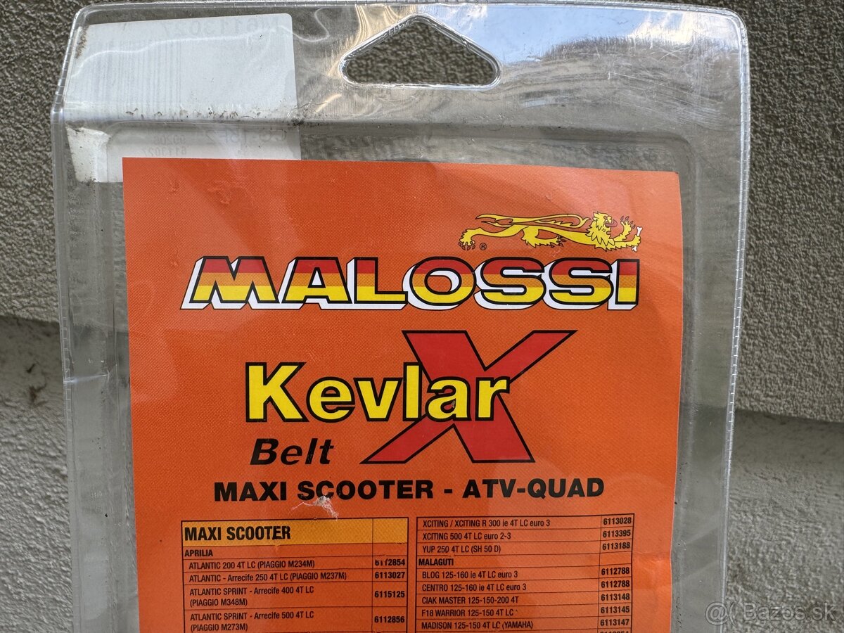 Predám remeň variátora MALOSSI 6113027 X-kevlar