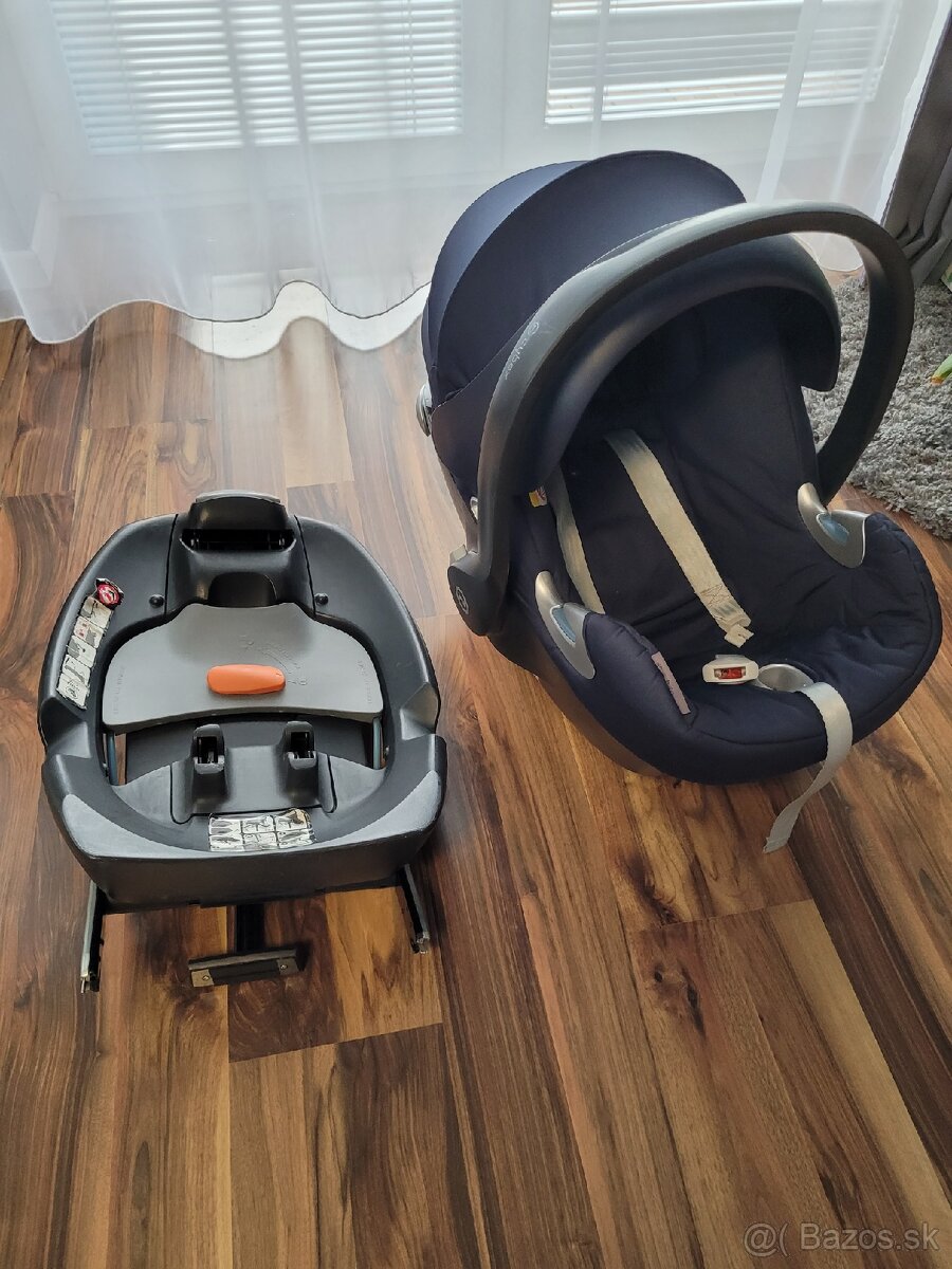 Autosedačka -vajíčko Cybex Aton Q i-Size + izofix základňa