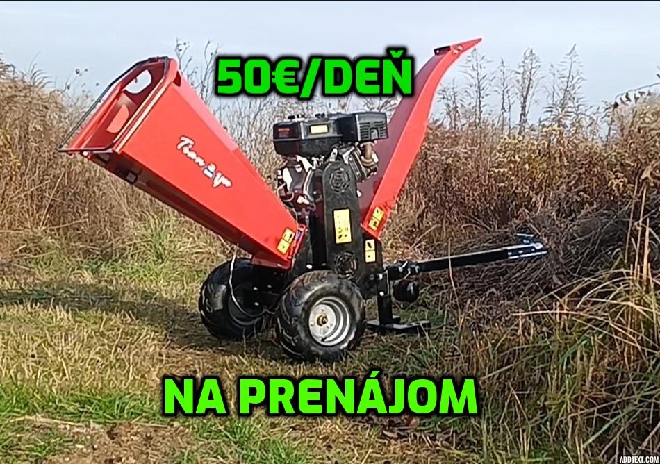 Drvič konárov na prenájom 50€/deň