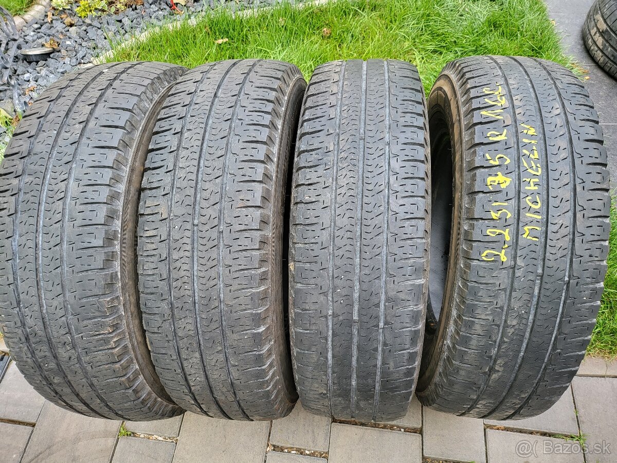 225/75 R16C Michelin Letne  pneumatiky