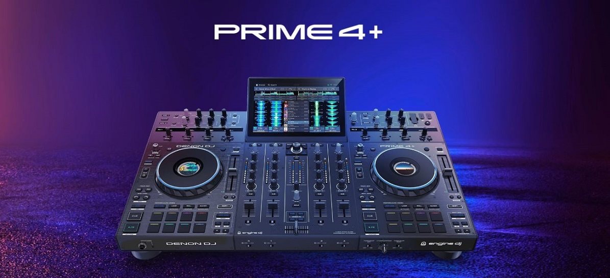 DENON DJ PRIME 4+ (v záruke + taška + decksaver)