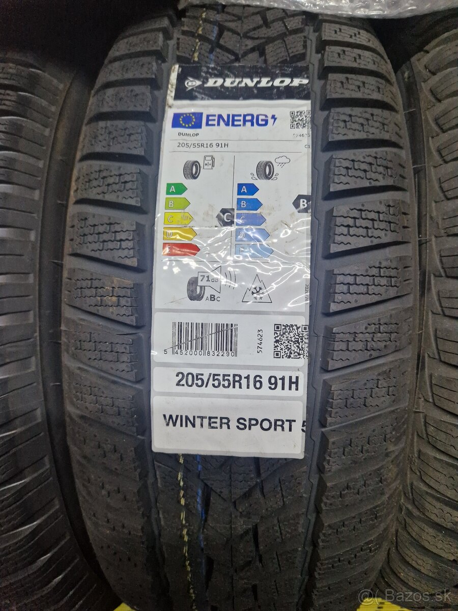 Dunlop 205/55 R16 zimne