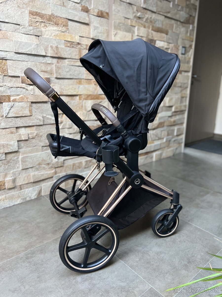 Cybex Priam Rose Gold Deep Black 2021