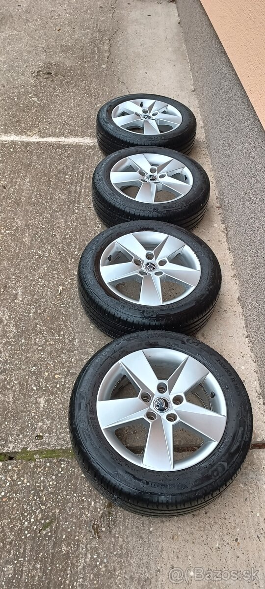 5x112 R16 original Škoda Octavia 3 ILIAS