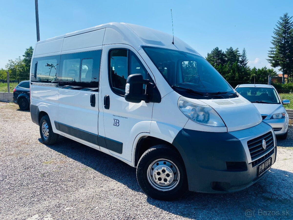 Fiat Ducato Bus 2.3M-jet Diesel 88kw, 9 miestne