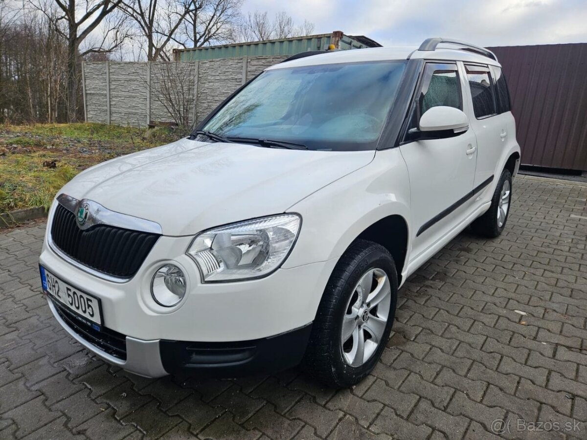 ŠKODA YETI 2.0 TDI 4X4/ DPH/ Tažné/ Plně Pojízdné