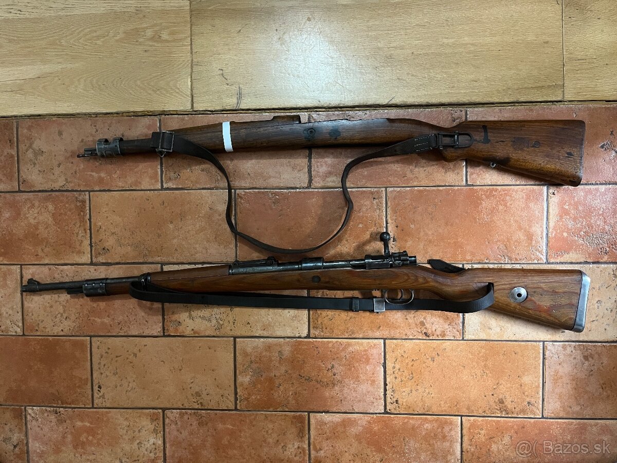 Mauser k.98 a kompletná pažba