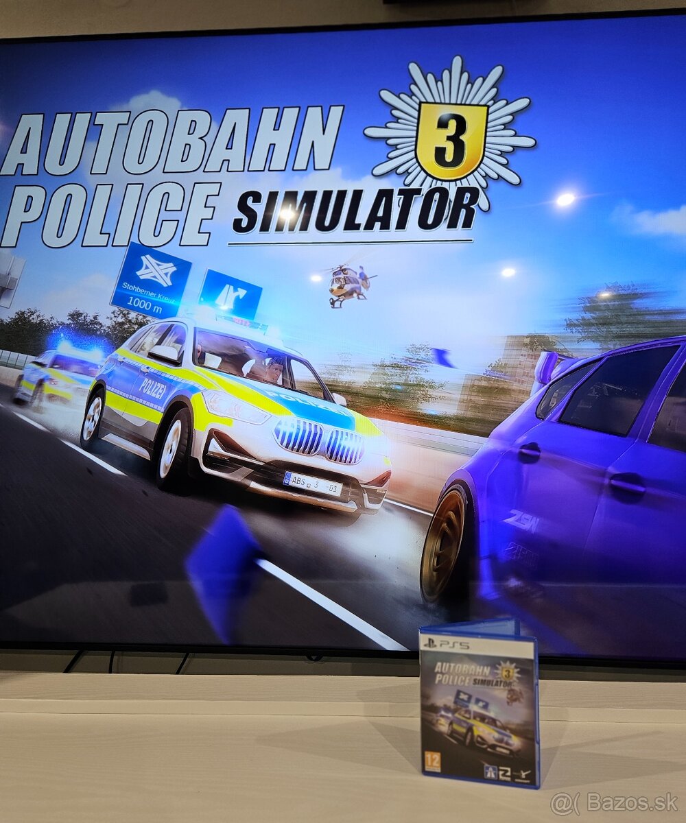 Autobahn Police simulator 3 na PS5 15e