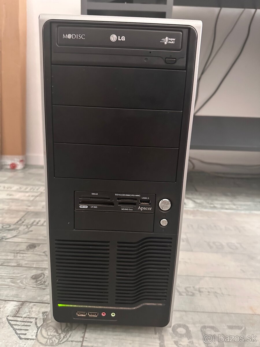 Skladaný PC i5 6600k/ SSD+HDD/ DDR4 16gb /500w