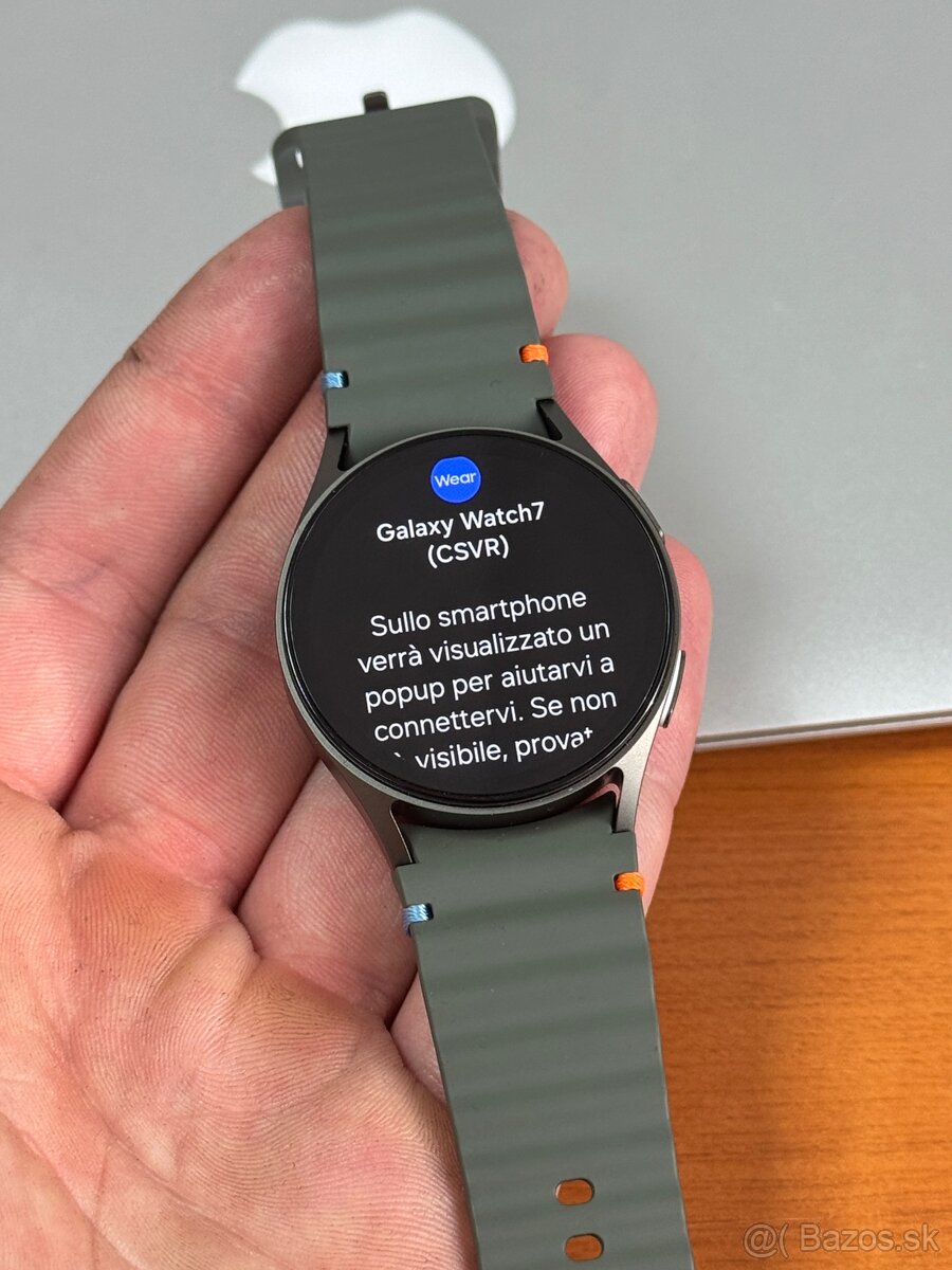 Samsung Galaxy Watch 7 40mm green len odskúšané