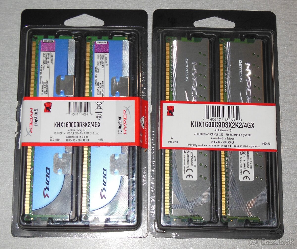 Kingston Hyper X 2x2GB