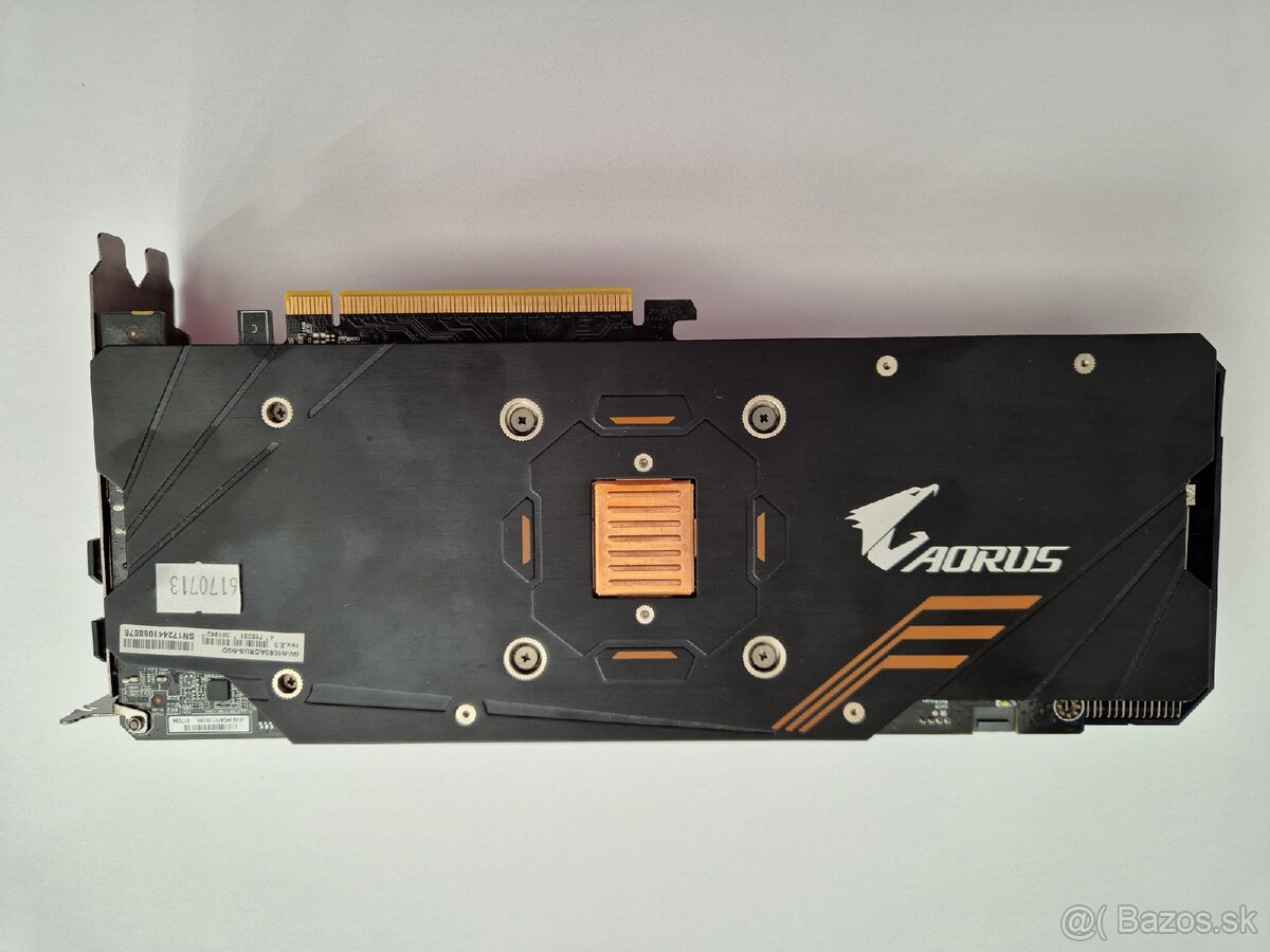 Grafická karta GTX 1060 6GB AORUS